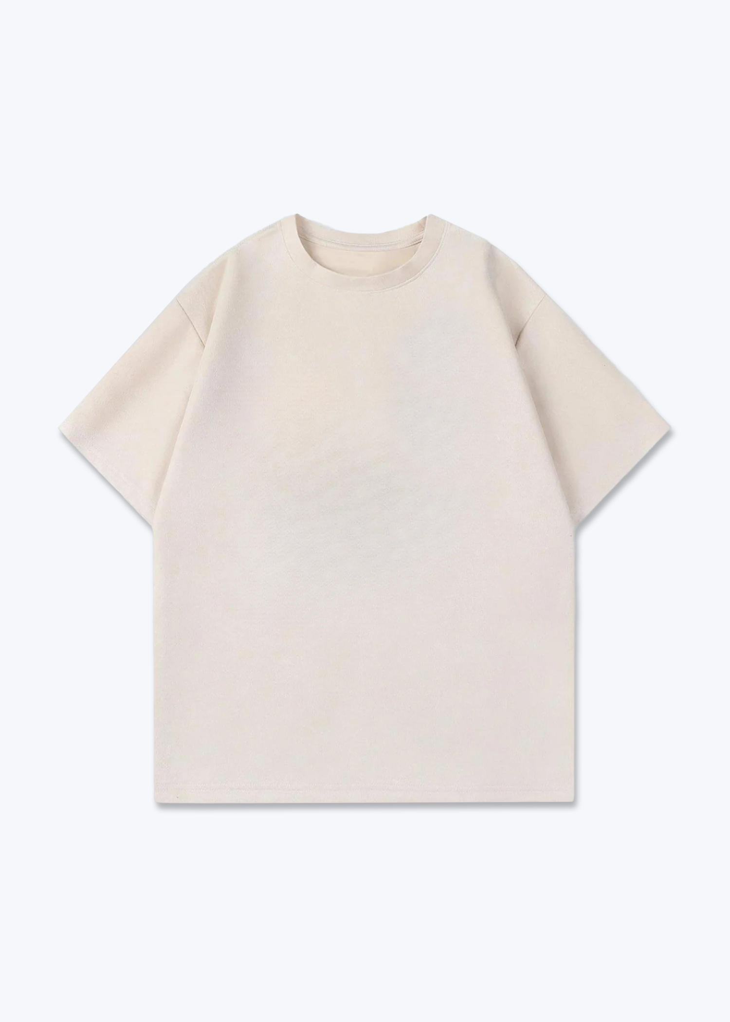 PRETTY GIRLS TEE - Beige Front Base