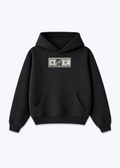 Oversized Hoodie - Black Front (Designed)
