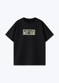 Oversized Shirt - Black Front (Designed)