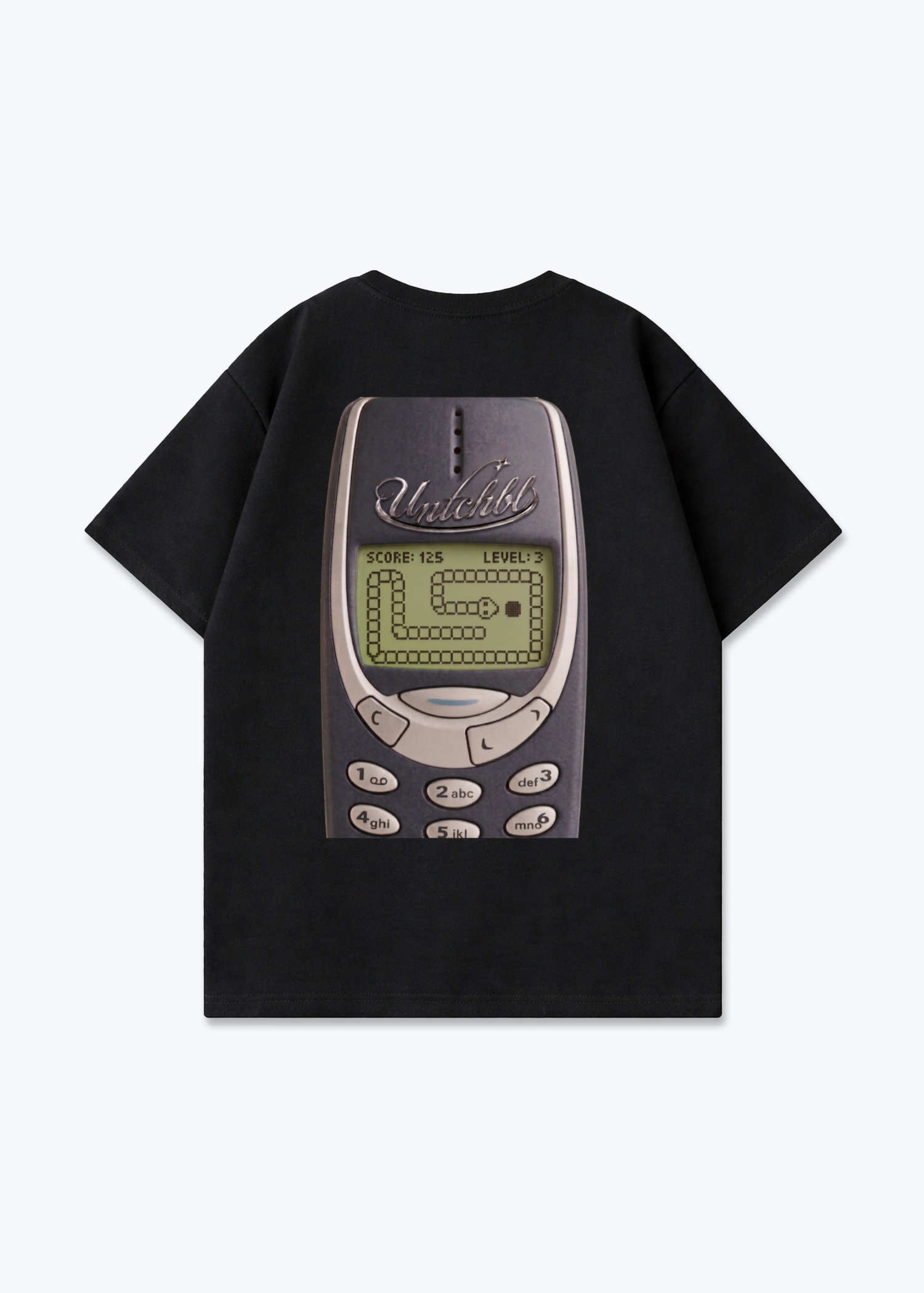 Oversized Shirt - Black Back (Designed)