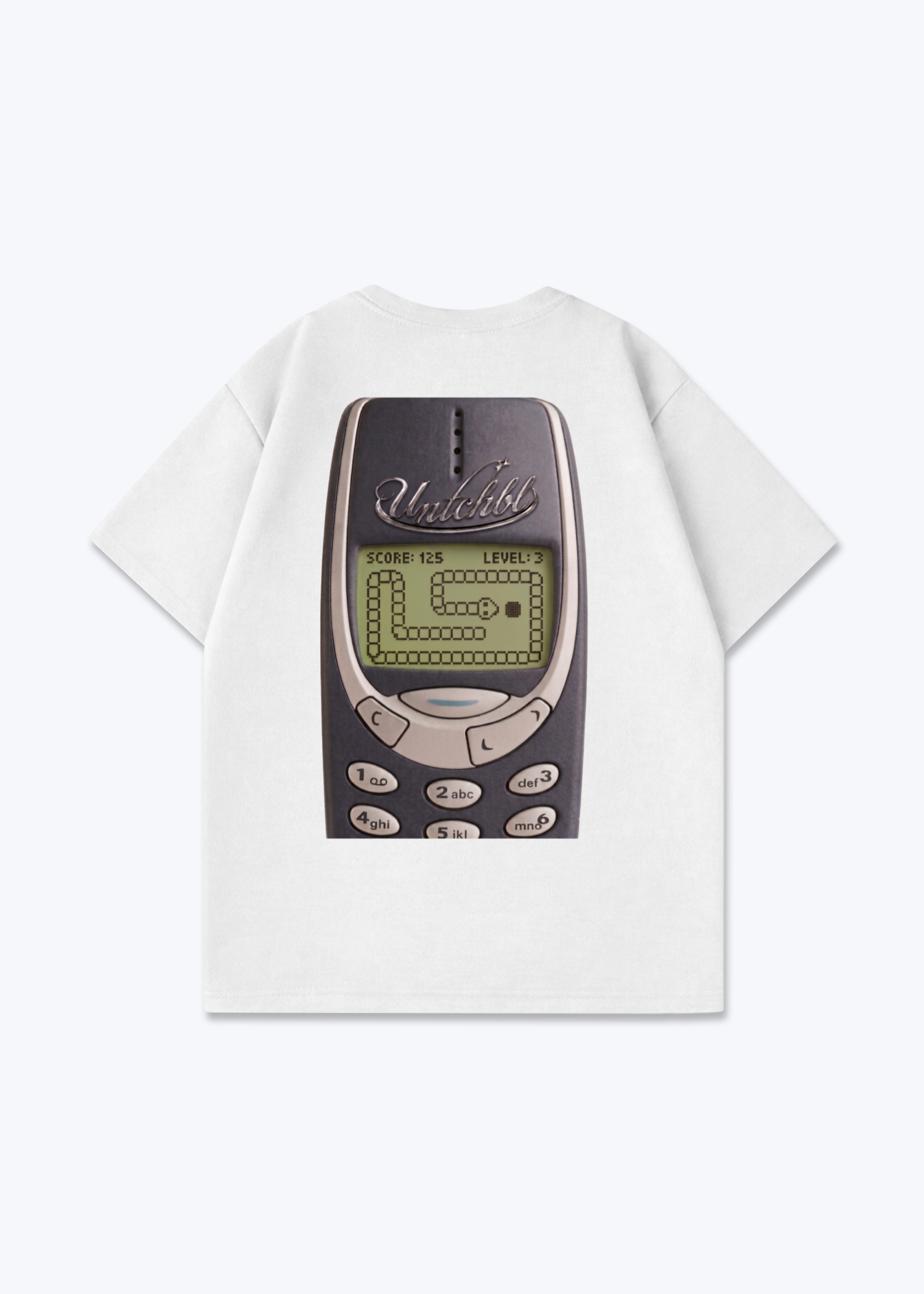 Oversized Shirt - White Back (Designed)