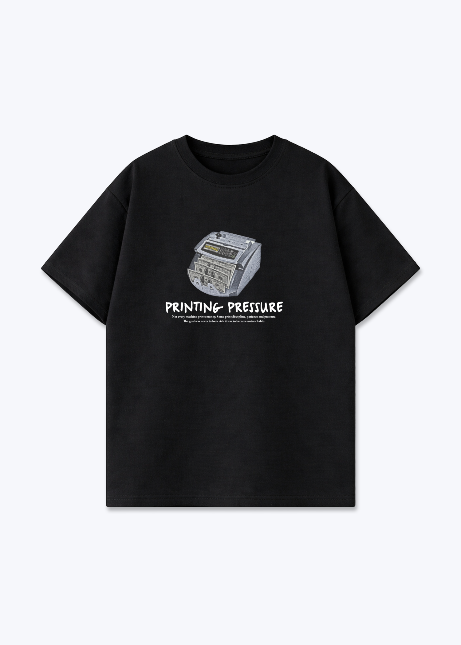 PRINTING PRESSURE - Black Front (Designed)