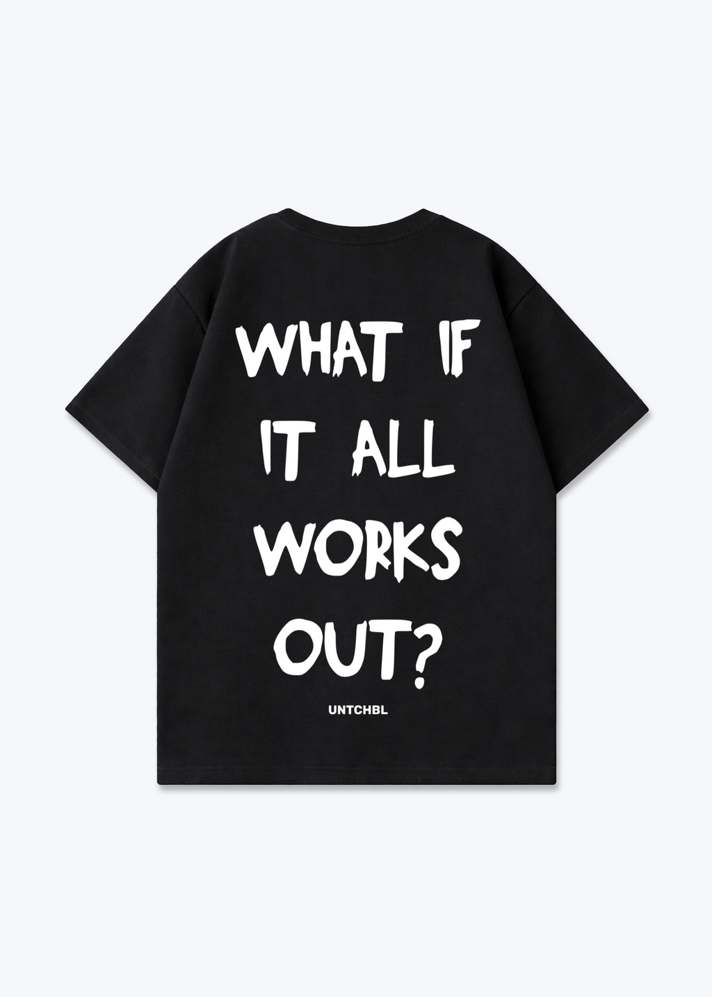 WHAT IF - Black Back (Designed)