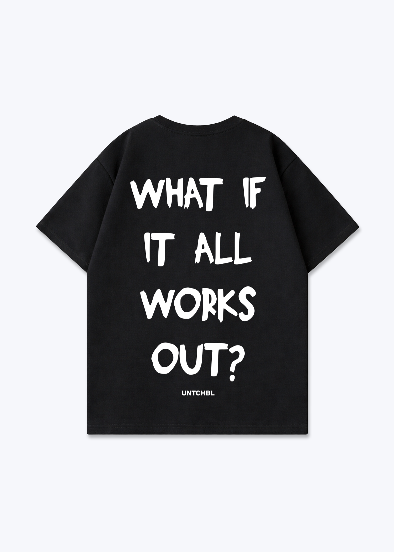 WHAT IF - Black Back (Designed)