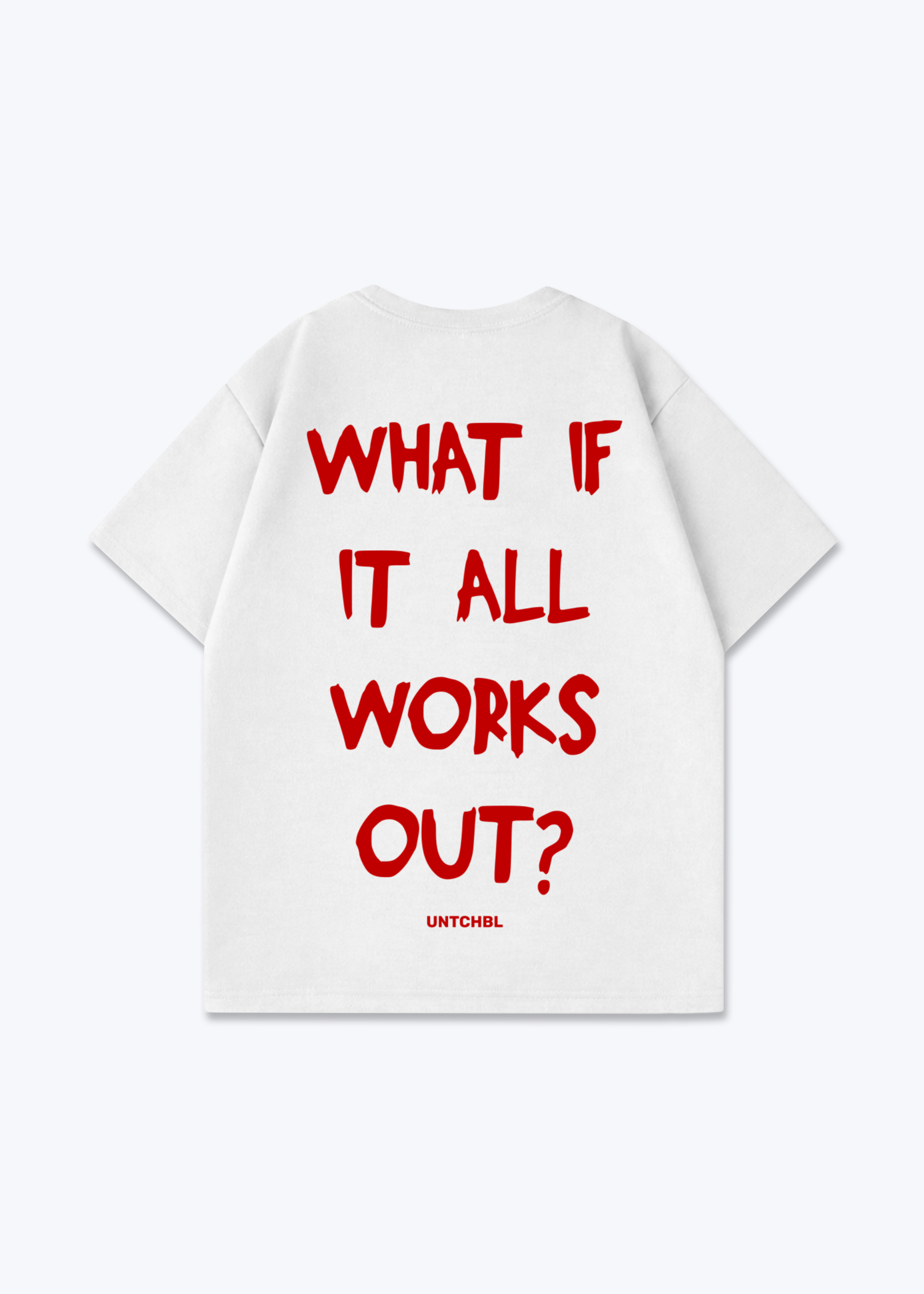 WHAT IF - White Back (Designed)