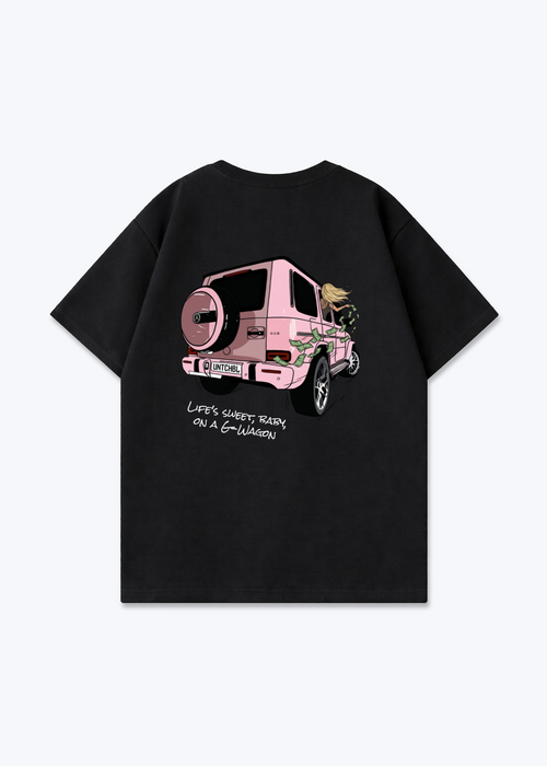 Oversized Shirt - Black Back (Designed)