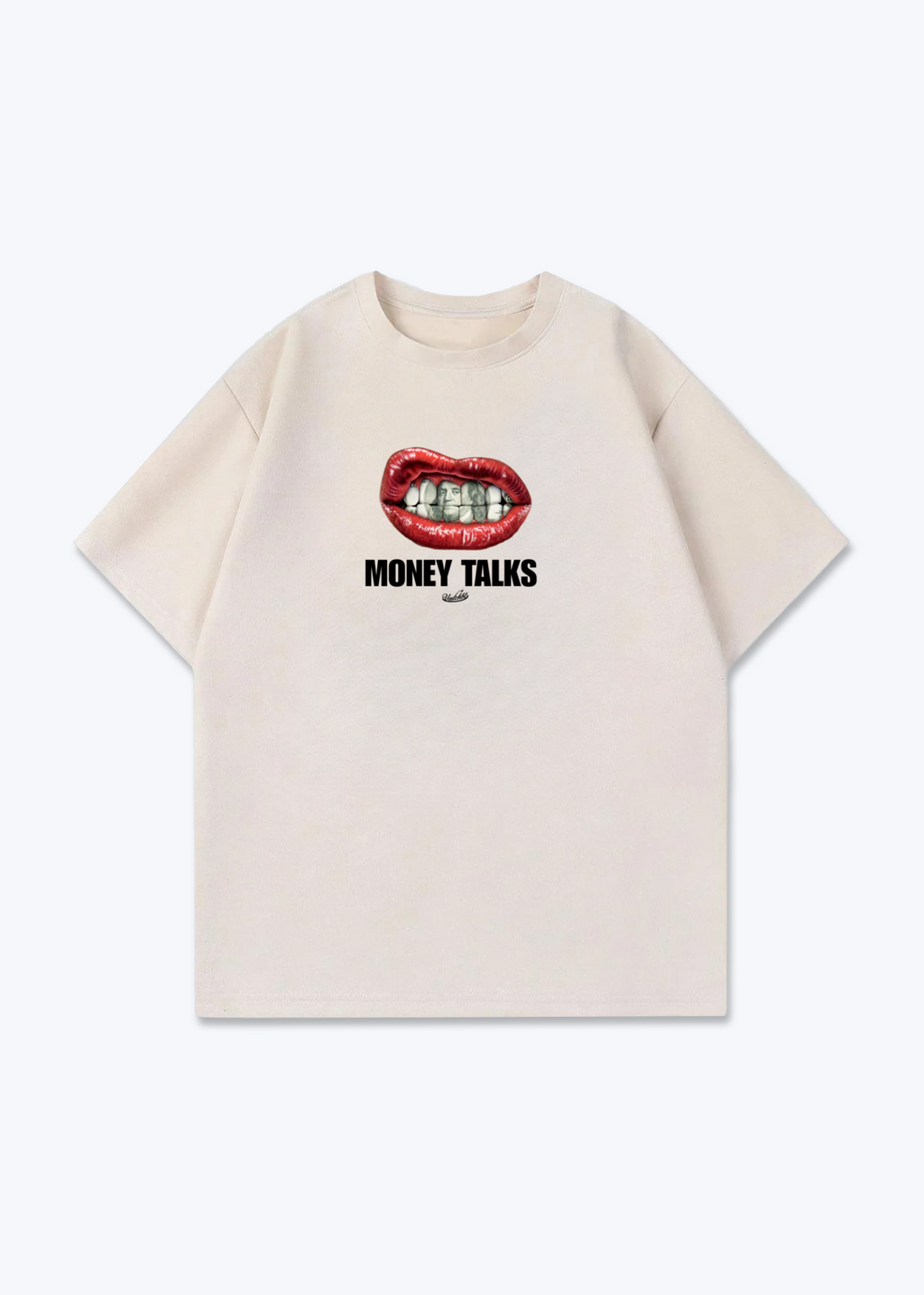 MONEY TALKS - Beige Front (Designed)