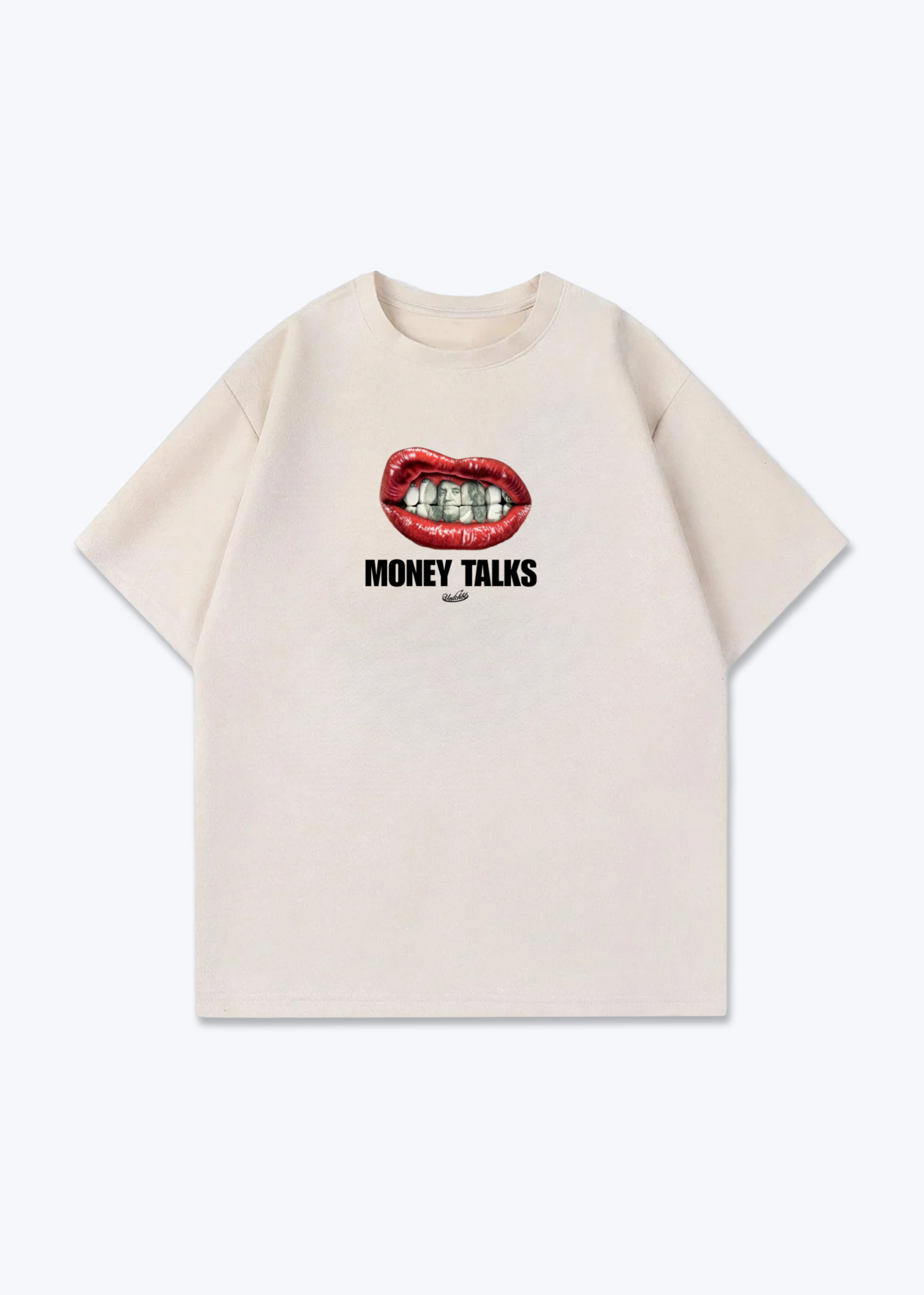 MONEY TALKS - Beige Front (Designed)