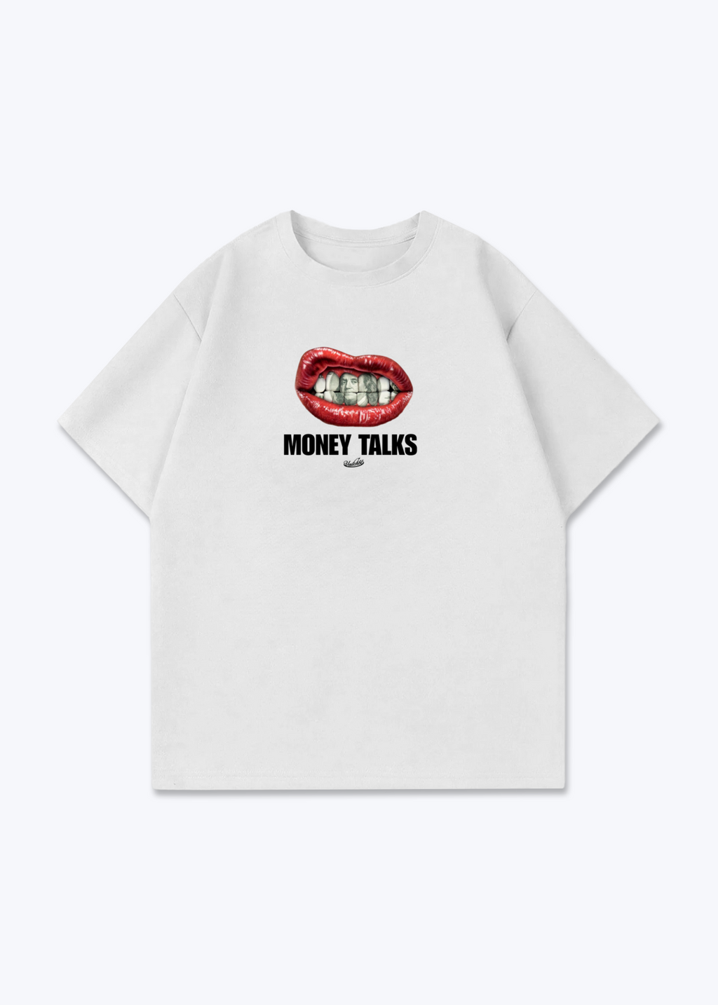 MONEY TALKS - White Front (Designed)