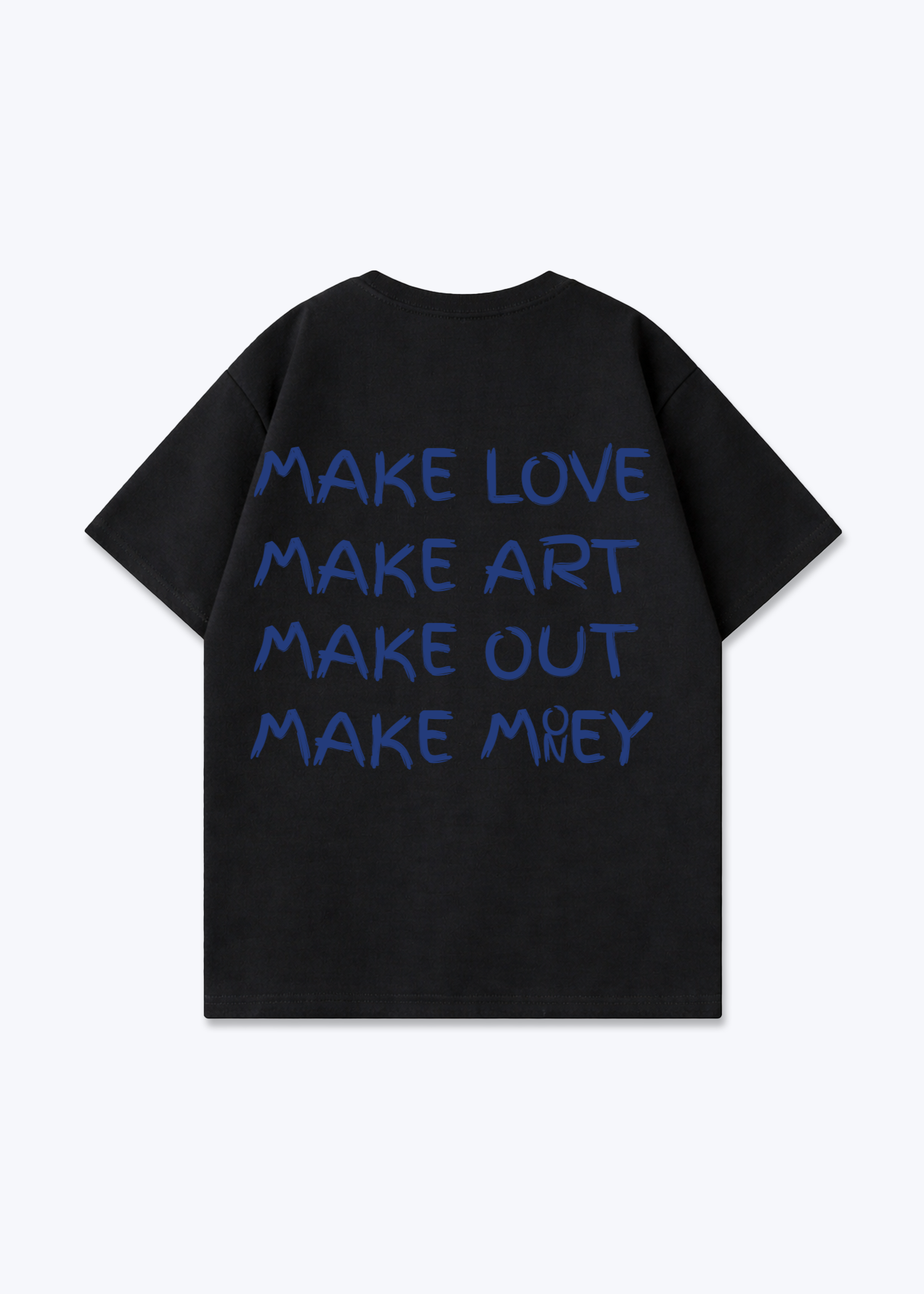 MAKE TEE - Black Back (Designed)