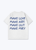 MAKE TEE - White Back (Designed)