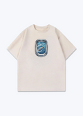Oversized Shirt - Beige Front (Designed)