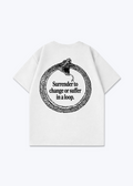 SURRENDER TO CHANGE TEE - White Back (Designed)