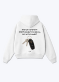 LAMBO KEY HOODIE - White Back (Designed)