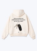 LAMBO KEY HOODIE - Beige Back (Designed)
