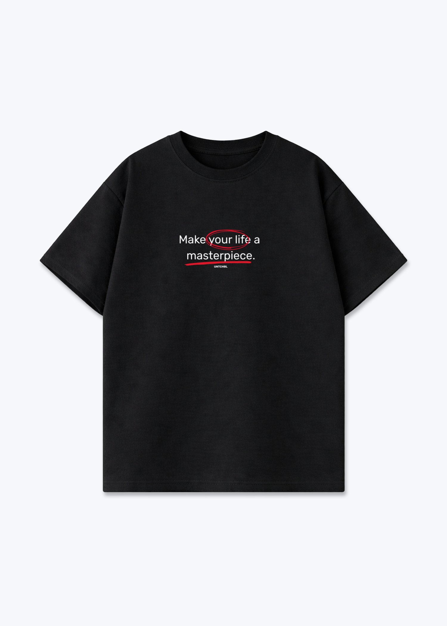 MAKE YOUR LIFE - Black Front (Designed)