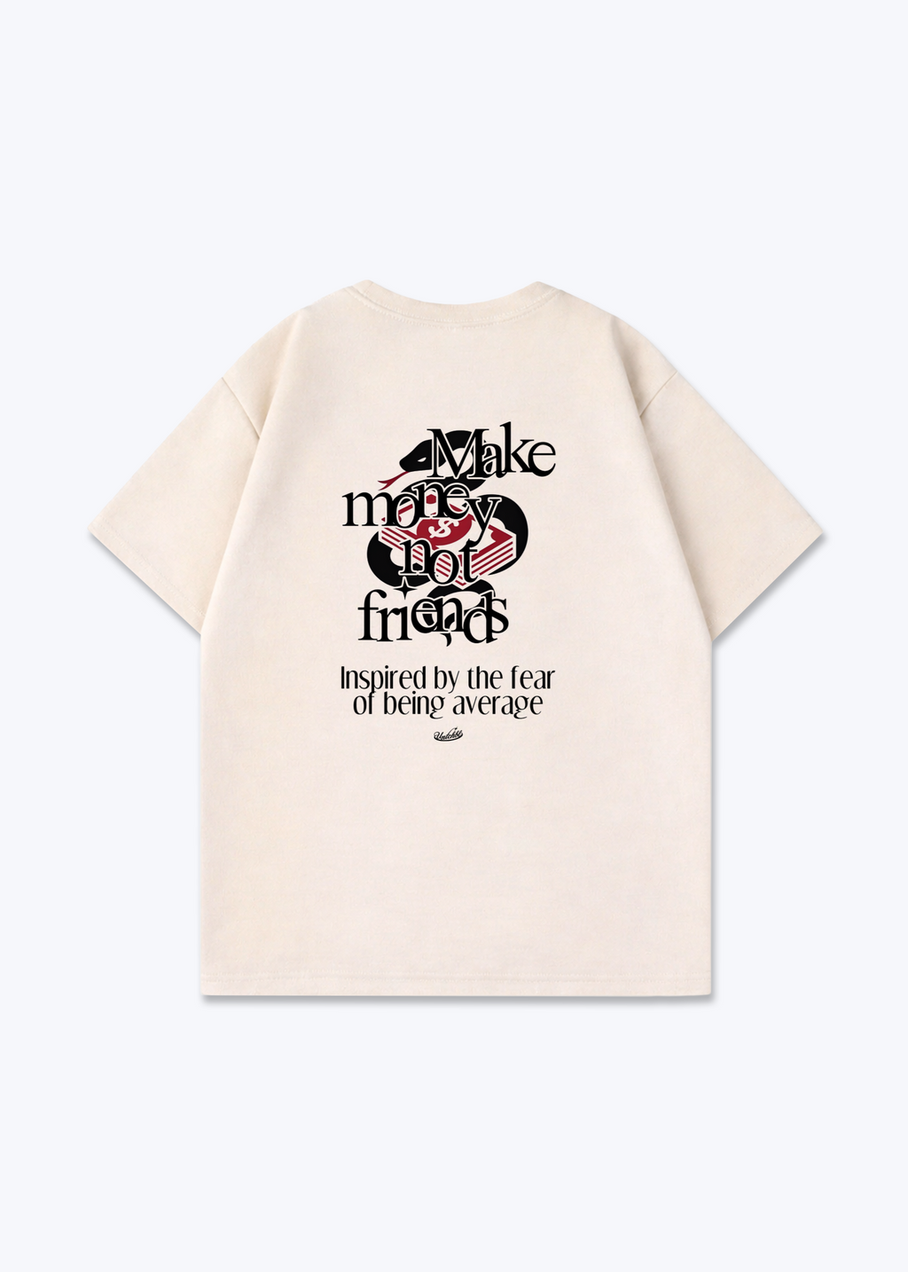 MMNF TEE - Beige Back (Designed)