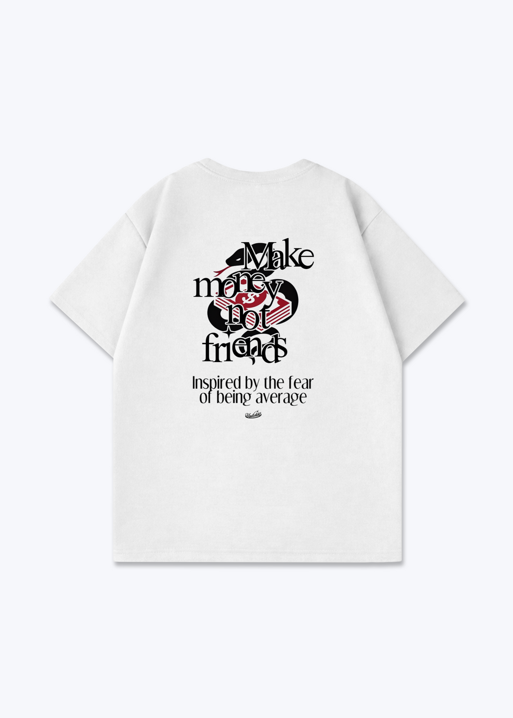 MMNF TEE - White Back (Designed)