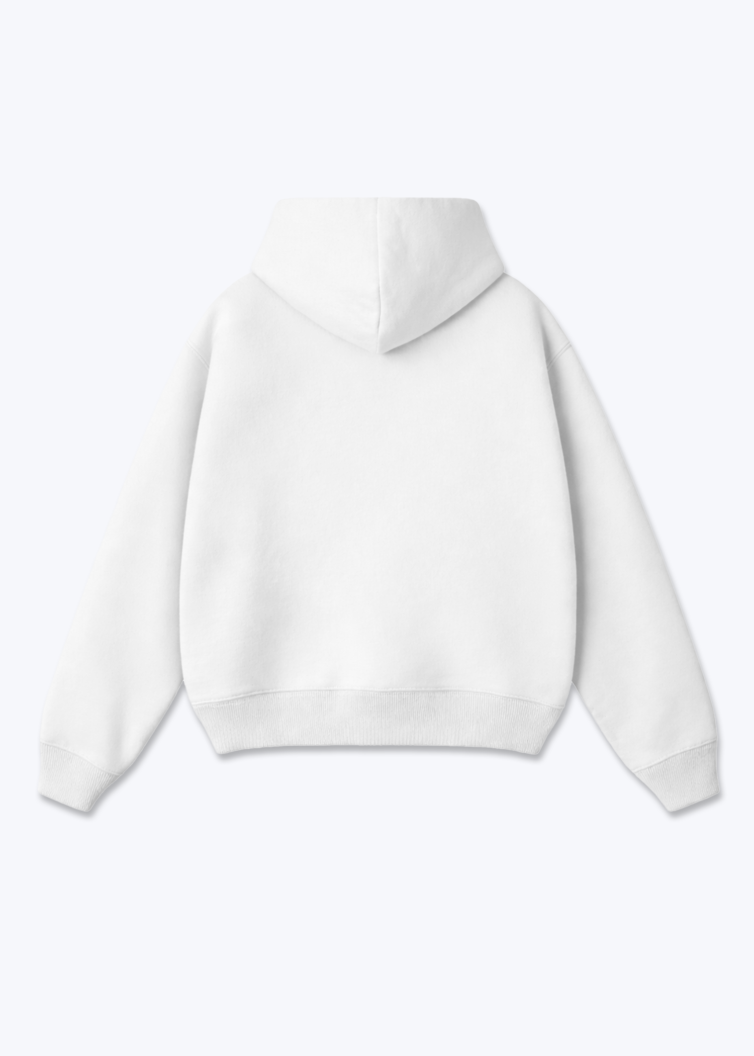Oversized Hoodie - White Back Base